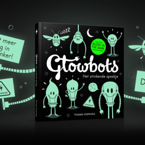 Glowbots boek drukken